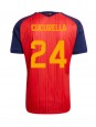 Spanien Marc Cucurella #24 Replika Hemmakläder VM 2026 Kortärmad
